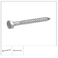 HIL-3648C LAG SCREWS 1/4X1-1/2 S