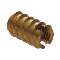 HIL-3021G BRASS WOOD INSERTS 3/8