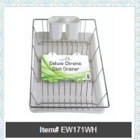 EW-171WH DISH DRAINER DELUXE CHR