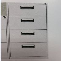 LOK-KB17-047 FILE CAB 4DR GREY