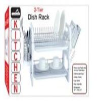 EW-EW193W WHITE DISH RACK 2 TIER