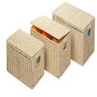 STO-03556 BEIGE LARGE HINGED LID