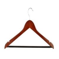 HNG-01207 CHERRY WOOD HANGERS W/