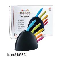 EW-KG83 KNIFE SET 6PC IN BLOCK S