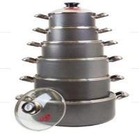 EW-9418 STOCK POT W/GLASS LID 18