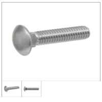 HIL-3496G CARRIAGE BOLTS 1/4-20X