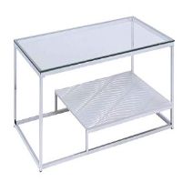 ACM-80430 COFFEE TABLE W/ GLASS