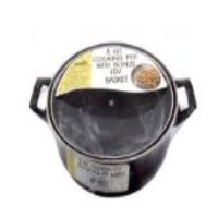 EW-416 COOKING POT 5QT W/FRY BAS