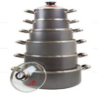 EW-9434 STOCK POT 14QT W/GLASS L