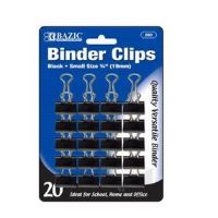 BAZ-260-24 BLACK BINDER CLIP 19