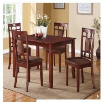 ACM-71164 DINING TABLE 5PC SON