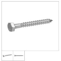 HIL-3662A LAG SCREWS 3/8X1 SS