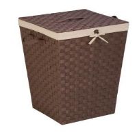 HMP-02980 WOVEN STRAP HAMPER W/L