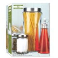 EW-65043 GLASS KITCHEN 5PC SET