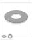 HIL-3624A FLAT WASHER M4