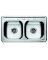 COM-004632 KIT SINK DBL 6 TM 4H