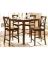 ACM-07550 DINING TABLE SET 5PC E