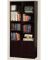 ACM-12102 BOOKCASE ESPRESSO 2DR