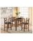 ACM-72515 DINING SET 5PC WALNUT