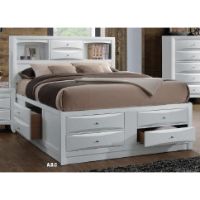 ACM-21711F-R FULL BED WHITE