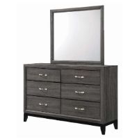 COA-212424 MIRROR WATSON GREY OA