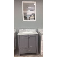 FED-2030GC VANITY 30X22X34 GREY