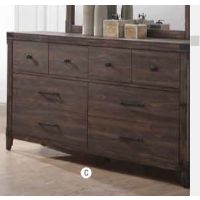 COA-205713 DRESSER DRK GRY OAK