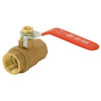 FULL PORT BALL VALVE 1 IPS W/BRA