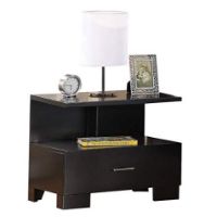 ACM-20063 NIGHSTAND LONDON BLACK