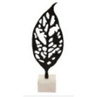 THR-26746 METAL LEAF W/MARBLE BA