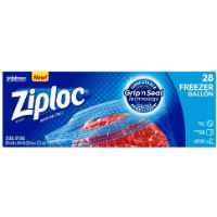 ZIPLOC FREEZER BAG GAL V/P9/28