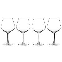 CUI-CG02S4BU GLASSWARE 4PC BURG