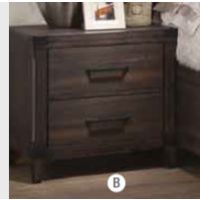 COA-205712 NIGHTSTAND DRK GRY OA