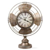 TAG-206261 VINTAGE FAN CLOCK