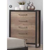 COA-206275 CHEST WTHRD OAK/BLK