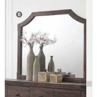 COA-205714 MIRROR DRK GRY OAK