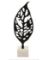 THR-26746 METAL LEAF W/MARBLE BA