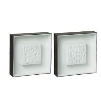 BID-38709 QUOTE FRAMES BLK S/2