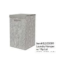 EW-ELD33089 LAUNDRY HAMPER W/ FL