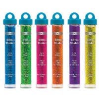 BAZ-3444-24 GLITTER TUBES W/ PDQ