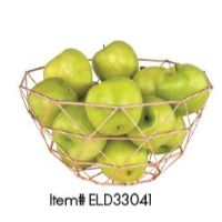 EW-ELD33041 FRUIT BASKET ROSE GO