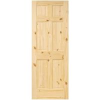 DOOR 36X80 SC 6P INT CLEAR PINE
