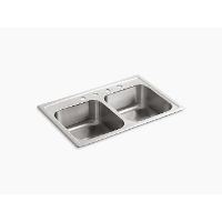 KOH-RH33464NA KIT SINK DBL 8 4HO