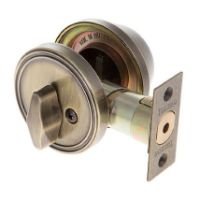 TOL-V1800US5 DEADBOLT SGL ANTBRA