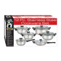 EW-312GL 12PC S/S COOKWARE SET W