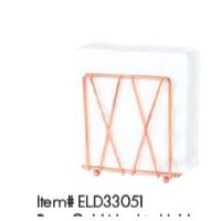 EW-ELD33051 NAPKIN HOLDER ROSE G