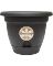 BLO-LP0800 LUCCA PLANTER BLK