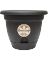 BLO-LP0800 LUCCA PLANTER BLK