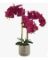 THR-39263 FAUX ORCHID FLOWER POT