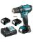 MAK-HP333DWYX4 HAMMER DRILL 12V